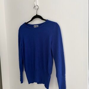 Classic Crewneck Sweater in Royal Blue